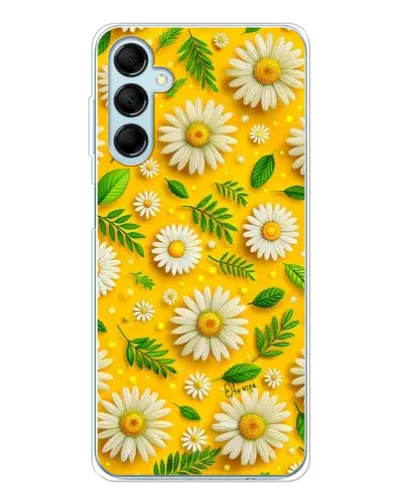 Чехол для Samsung Galaxy M16 с картинкой «Ромашковое солнце»