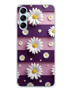 Чехол для Samsung Galaxy M16 с картинкой «Ромашки на фиолетовом» Чехол для Samsung Galaxy M16 с картинкой «Ромашки на фиолетовом»