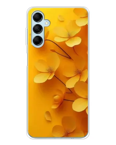 Чехол для Samsung Galaxy M16 с картинкой «Золотые лепестки»