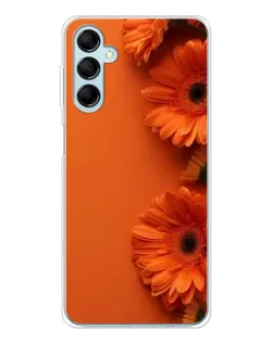 Чехол для Samsung Galaxy M16 с картинкой «Оранжевые герберы» Чехол для Samsung Galaxy M16 с картинкой «Оранжевые герберы»