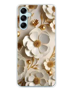 Чехол для Samsung Galaxy M16 с картинкой «Белие бумажние цвети» Чехол для Samsung Galaxy M16 с картинкой «Белие бумажние цвети»