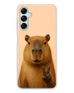 Чохол для Samsung Galaxy M16 з картинкою «Капібара вікторія» Чохол для Samsung Galaxy M16 з картинкою «Капібара вікторія»