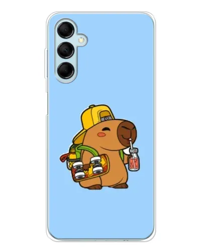 Чехол для Samsung Galaxy M16 с картинкой «Капибара на скейте» Чехол для Samsung Galaxy M16 с картинкой «Капибара на скейте»