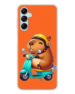 Чохол для Samsung Galaxy M16 з картинкою «Капібара на скутері» Чохол для Samsung Galaxy M16 з картинкою «Капібара на скутері»