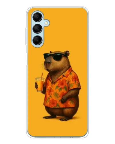 Чехол для Samsung Galaxy M16 с картинкой «Капибара на отдыхе» Чехол для Samsung Galaxy M16 с картинкой «Капибара на отдыхе»