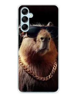Чохол для Samsung Galaxy M16 з картинкою «Капібара золотий ланцюг» Чохол для Samsung Galaxy M16 з картинкою «Капібара золотий ланцюг»
