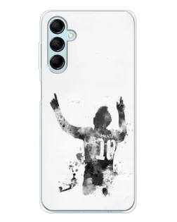 Чехол для Samsung Galaxy M16 с картинкой «Messi ART»