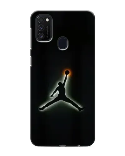 Чехол для Samsung Galaxy M21 с картинкой «Jordan Gradient Logo»