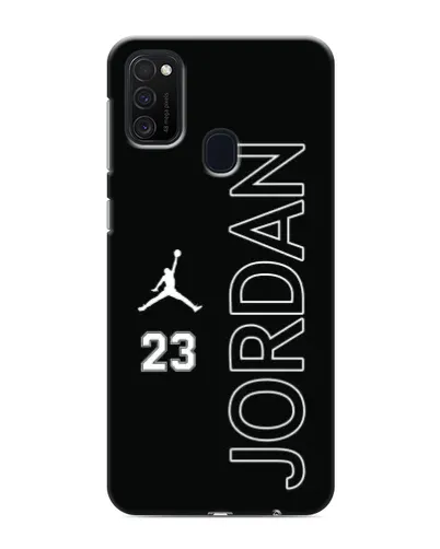 Чехол для Samsung Galaxy M21 с картинкой «Jordan Vertical»