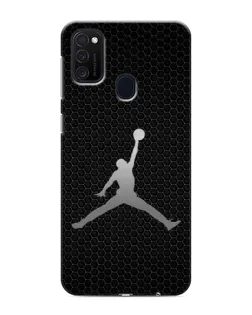 Чехол для Samsung Galaxy M21 с картинкой «Jordan Dark Carbon»