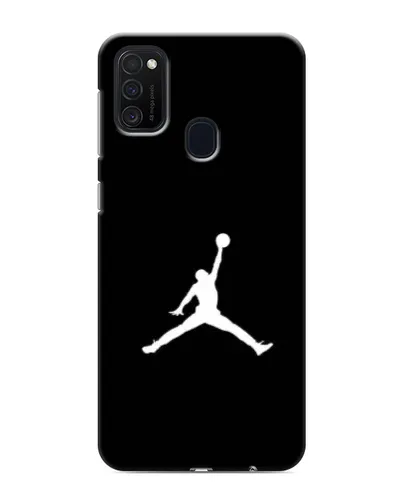 Чехол для Samsung Galaxy M21 с картинкой «Jordan Silhouette»