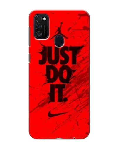 Чехол для Samsung Galaxy M21 с картинкой «Nike Just Do It»