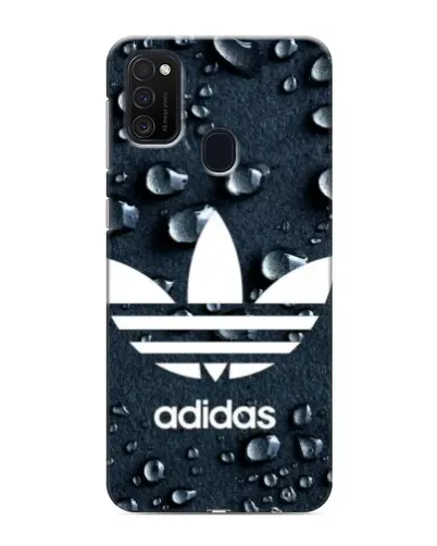 Чехол для Samsung Galaxy M21 с картинкой «Adidas Trefoil Blue» Чехол для Samsung Galaxy M21 с картинкой «Adidas Trefoil Blue»