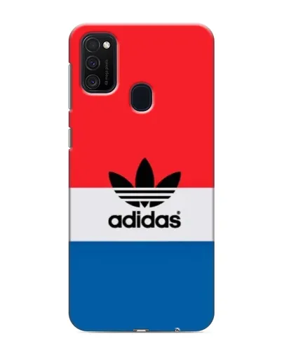 Чехол для Samsung Galaxy M21 с картинкой «Ретро блоки Adidas» Чехол для Samsung Galaxy M21 с картинкой «Ретро блоки Adidas»