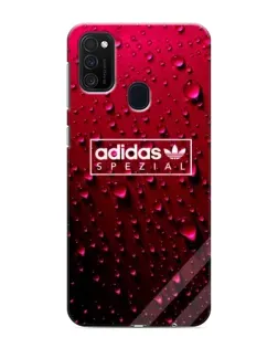 Чехол для Samsung Galaxy M21 с картинкой «Adidas Gold Marble»