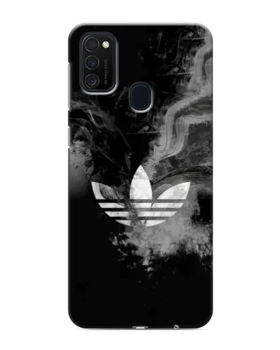 Чехол для Samsung Galaxy M21 с картинкой «Абстрактный дым Adidas» Чехол для Samsung Galaxy M21 с картинкой «Абстрактный дым Adidas»