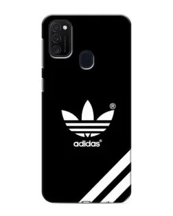 Чехол для Samsung Galaxy M21 с картинкой «Adidas с диагональными полосами»