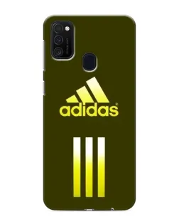 Чехол для Samsung Galaxy M21 с картинкой «Оливковый градиент Adidas»