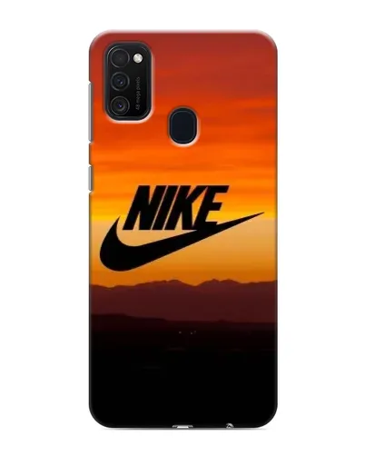 Чехол для Samsung Galaxy M21 с картинкой «Nike — вечерний горизонт»