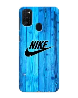 Чехол для Samsung Galaxy M21 с картинкой «Голубое дерево Nike»