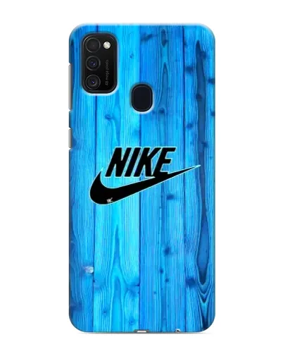 Чехол для Samsung Galaxy M21 с картинкой «Голубое дерево Nike»