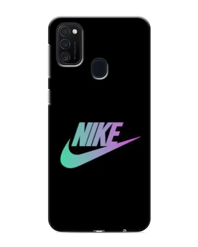 Чехол для Samsung Galaxy M21 с картинкой «Nike — городская ночь»