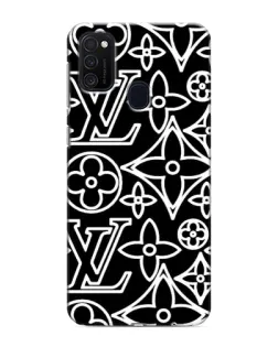 Чохол для Samsung Galaxy M21 з картинкою «Чорно-білий візерунок LV» Чохол для Samsung Galaxy M21 з картинкою «Чорно-білий візерунок LV»