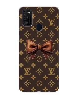 Чехол для Samsung Galaxy M21 с картинкой «LV с бантом»