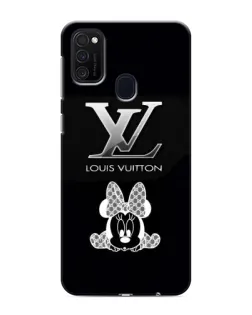 Чехол для Samsung Galaxy M21 с картинкой «LV и Минни Маус»