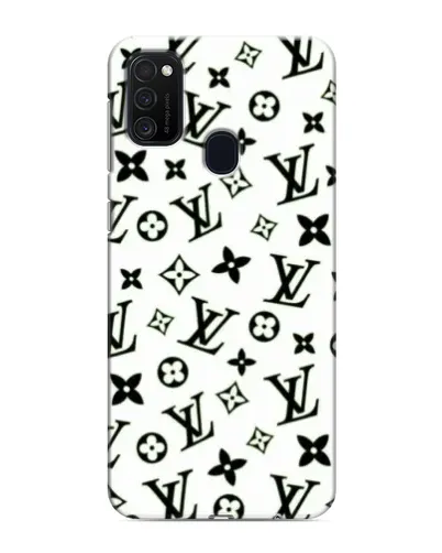 Чехол для Samsung Galaxy M21 с картинкой «Монохромный хаос LV» Чехол для Samsung Galaxy M21 с картинкой «Монохромный хаос LV»