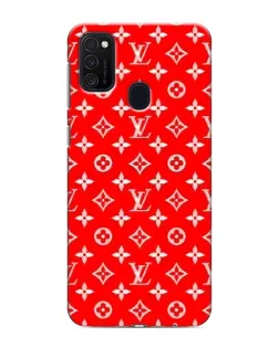 Чехол для Samsung Galaxy M21 с картинкой «Яркий паттерн LV»