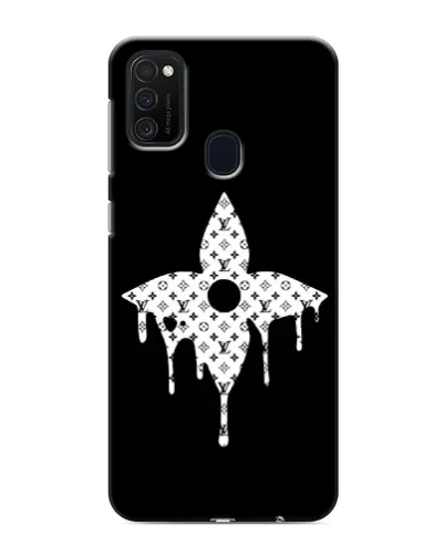 Чехол для Samsung Galaxy M21 с картинкой «Цветочная монограмма» Чехол для Samsung Galaxy M21 с картинкой «Цветочная монограмма»