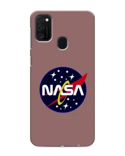Чехол для Samsung Galaxy M21 с картинкой «NASA — ретро космос»