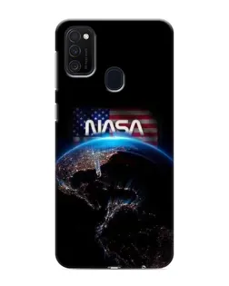 Чехол для Samsung Galaxy M21 с картинкой «Земля из космоса NASA»
