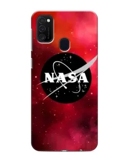 Чехол для Samsung Galaxy M21 с картинкой «NASA — красная туманность»