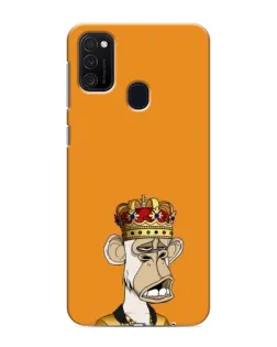 Чехол для Samsung Galaxy M21 с картинкой «Золотая обезьяна Bored Ape»