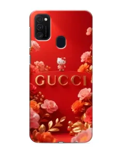 Чехол для Samsung Galaxy M21 с картинкой «Gucci — золотой сад»