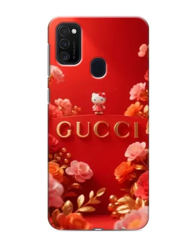 Чехол для Samsung Galaxy M21 с картинкой «Gucci — золотой сад»
