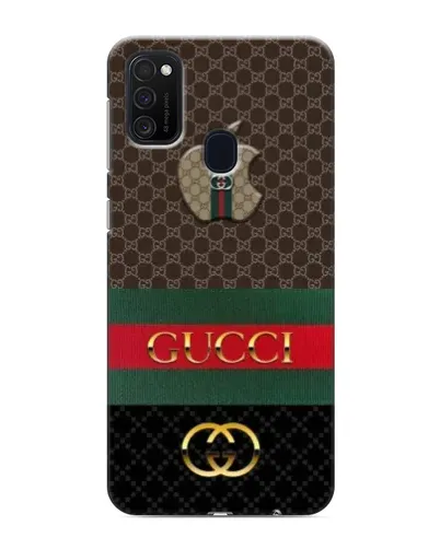Чехол для Samsung Galaxy M21 с картинкой «Gucci — брендированный десерт»