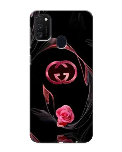 Чехол для Samsung Galaxy M21 с картинкой «Gucci — неоновая роза»