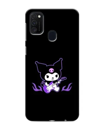 Чехол для Samsung Galaxy M21 с картинкой «Электрическая Kuromi»