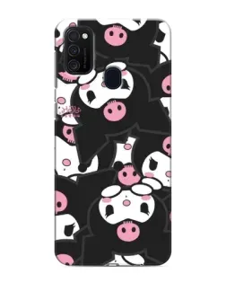 Чехол для Samsung Galaxy M21 с картинкой «Паттерн голов Куроми» Чехол для Samsung Galaxy M21 с картинкой «Паттерн голов Куроми»