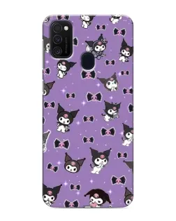 Чехол для Samsung Galaxy M21 с картинкой «Kuromi — паттерн» Чехол для Samsung Galaxy M21 с картинкой «Kuromi — паттерн»