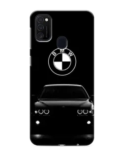 Чехол для Samsung Galaxy M21 с картинкой «BMW — взгляд из темноты»