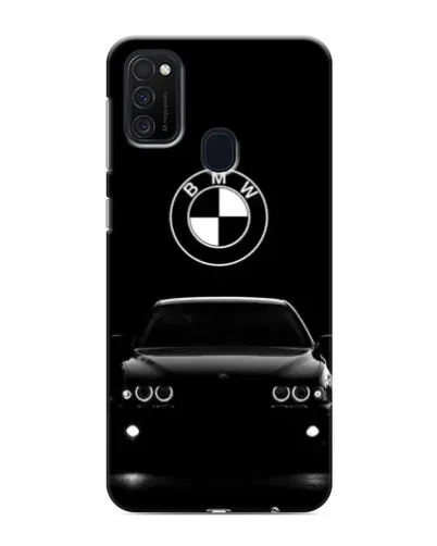 Чехол для Samsung Galaxy M21 с картинкой «BMW — взгляд из темноты»