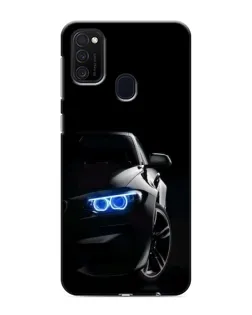 Чохол для Samsung Galaxy M21 з картинкою «BMW — нічний погляд»