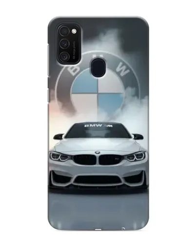 Чохол для Samsung Galaxy M21 з картинкою «BMW в білому диму» Чохол для Samsung Galaxy M21 з картинкою «BMW в білому диму»