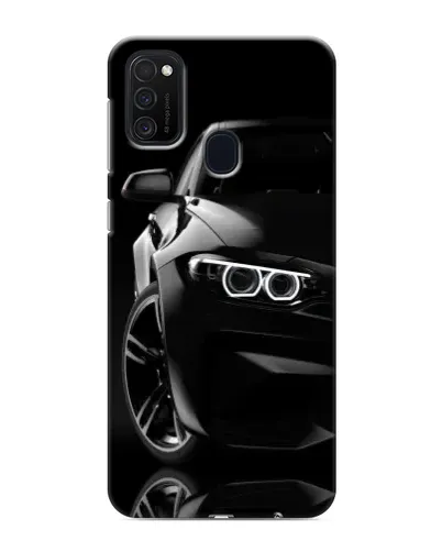 Чохол для Samsung Galaxy M21 з картинкою «Чорна BMW — профіль» Чохол для Samsung Galaxy M21 з картинкою «Чорна BMW — профіль»