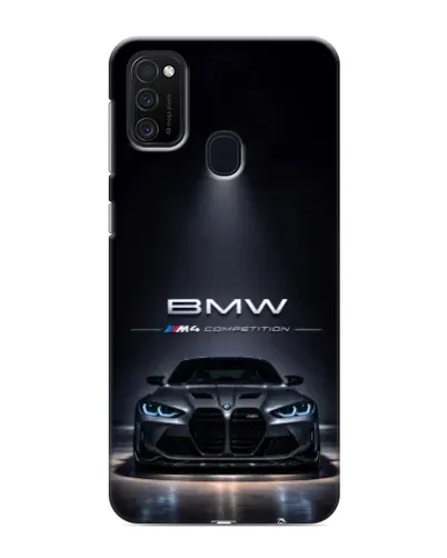 Чохол для Samsung Galaxy M21 з картинкою «BMW крізь нічне місто» Чохол для Samsung Galaxy M21 з картинкою «BMW крізь нічне місто»