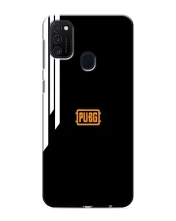 Чехол для Samsung Galaxy M21 с картинкой «PUBG — вертикальные линии»